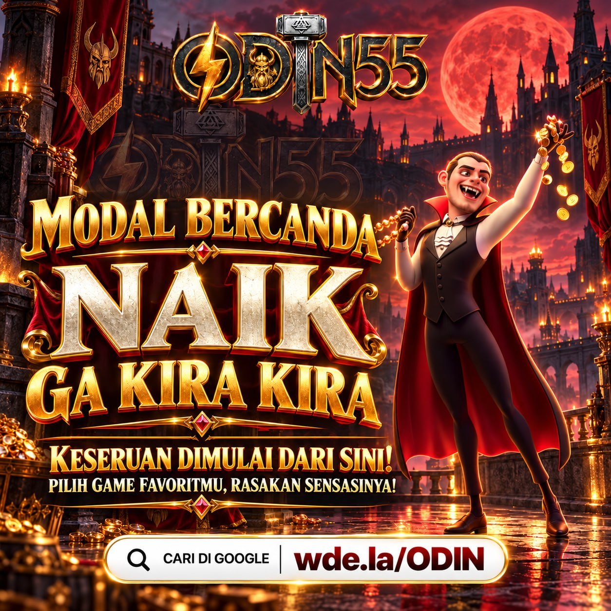 ODIN55 | Situs Dengan Sarana Bermain Santai Tapi Hasilnya Gak bercanda, Bikin Cuan Terus